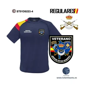 Camiseta Veterano de Kosovo Tropas Regulares