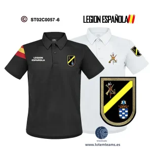 Polo-Bandera 2º Tercio Duque de Alba – Legión Española