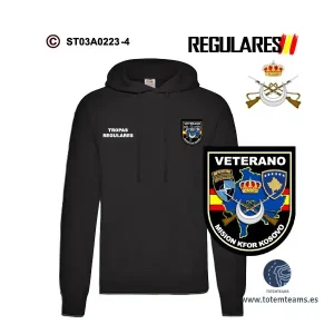 Sudadera-capucha Veterano de Kosovo Tropas Regulares