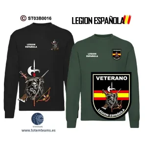 Sudadera-clásica Viva la Muerte Legión Española
