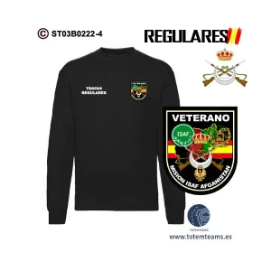 Sudadera-clásica Veterano de Afganistán Tropas Regulares