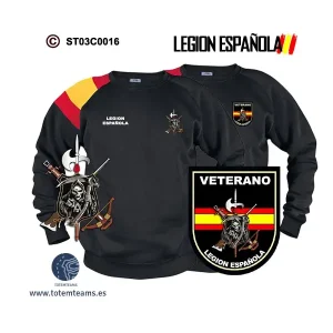 Sudadera-bandera Viva la Muerte Legión Española