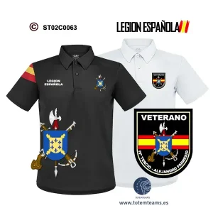 Polo-Bandera IVº Tercio Alejandro Farnesio – Legión Española