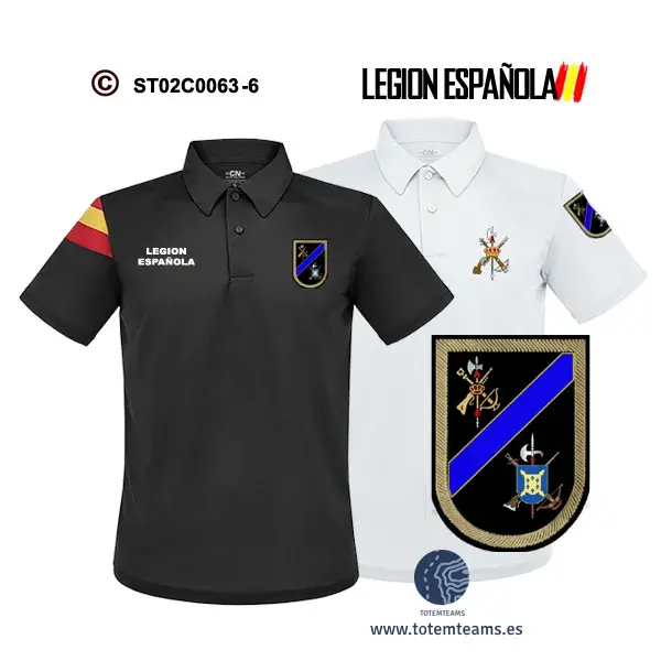 Polo-Bandera 70 IVº Tercio Alejandro Farnesio – Legión Española