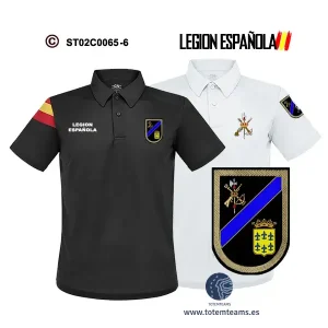 Polo-Bandera 4º Tercio Alejandro Farnesio – Legión Española