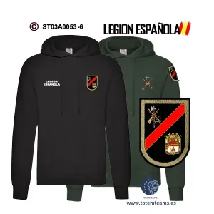 Sudadera-capucha 1º Tercio Gran Capitán – Legión Española