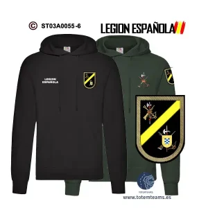 Sudadera-capucha 70 2º Tercio Duque de Alba – Legión Española