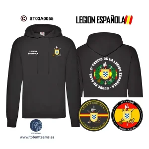 Sudadera-capuchaES IIº Tercio Duque de Alba Legión Española