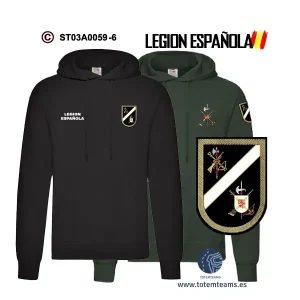 Sudadera-capucha 70 Juan de Austria 3º Tercio – Legión Española