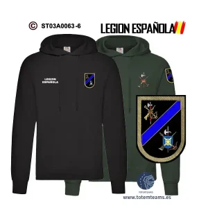Sudadera-capucha 70 IVº Tercio Alejandro Farnesio – Legión Española
