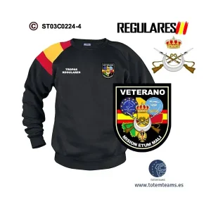 Sudadera-bandera Veterano de Mali Tropas Regulares