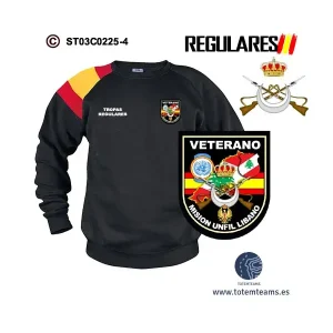 Sudadera-bandera Veterano de Líbano Tropas Regulares