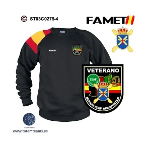 Sudadera-bandera Veterano de Afganistán FAMET