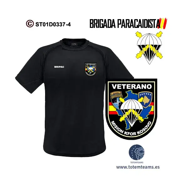 Camiseta Veterano de Kosovo BRIPAC - Imagen 3