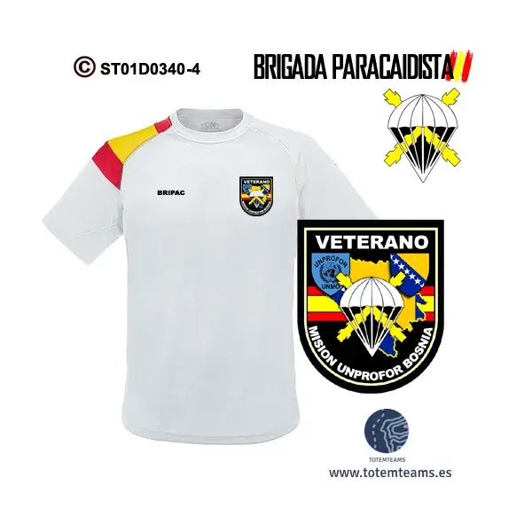 Camiseta Veterano de Bosnia BRIPAC - Imagen 2