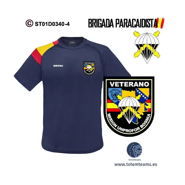 Camiseta Veterano de Bosnia BRIPAC
