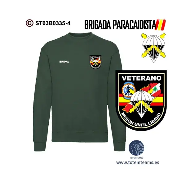 Sudadera-clásica Veterano de Líbano BRIPAC - Imagen 2