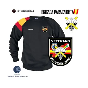 Sudadera-bandera Veterano de Líbano BRIPAC