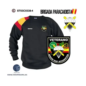 Sudadera-bandera Veterano de Afganistán BRIPAC