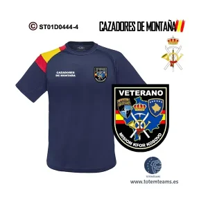 Camiseta Veterano de Kosovo Cazadores de Montaña
