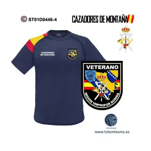 Camiseta Veterano de Bosnia Cazadores de Montaña