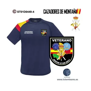 Camiseta Veterano de Mali Cazadores de Montaña