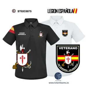 Polo-Bandera VIIª Bandera Valenzuela Legión Española
