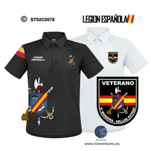 Polo-Bandera Xª Bandera José Millan-Astray Legión Española