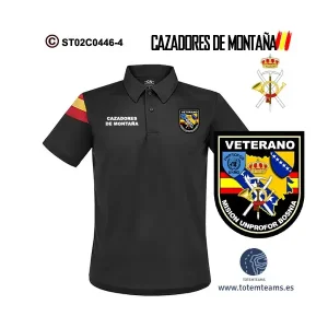 Polo-Bandera Veterano de Bosnia Cazadores de Montaña