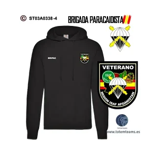Sudadera-capucha Veterano de Afganistán BRIPAC