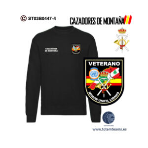 Sudadera-clásica Veterano de Líbano Cazadores de Montaña
