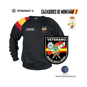 Sudadera-bandera Veterano de Líbano Cazadores de Montaña