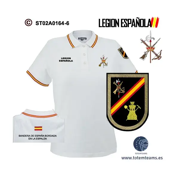 Polo Unidad de Zapadores de la Legión Española - Imagen 2