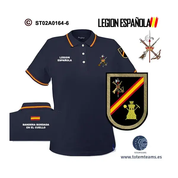 Polo Unidad de Zapadores de la Legión Española - Imagen 3