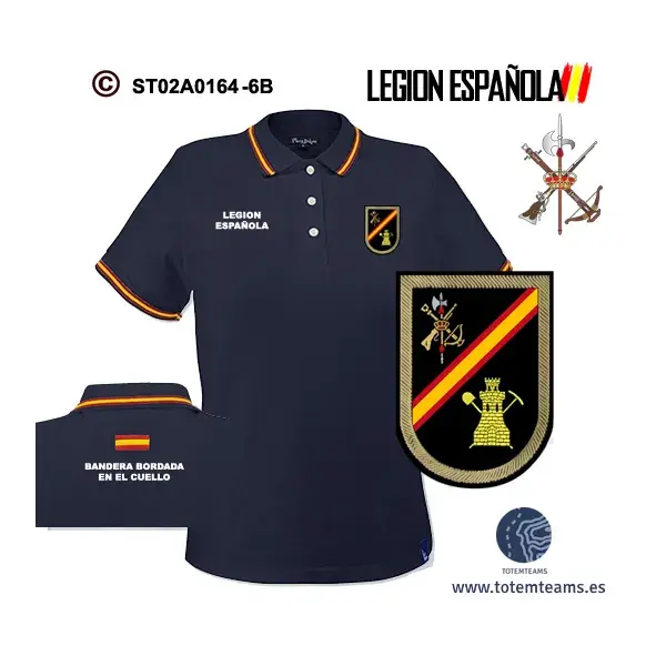 Polo Unidad de Zapadores de la Legión Española - Imagen 5