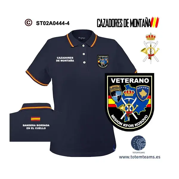 Polo Veterano de Kosovo Cazadores de Montaña - Imagen 2