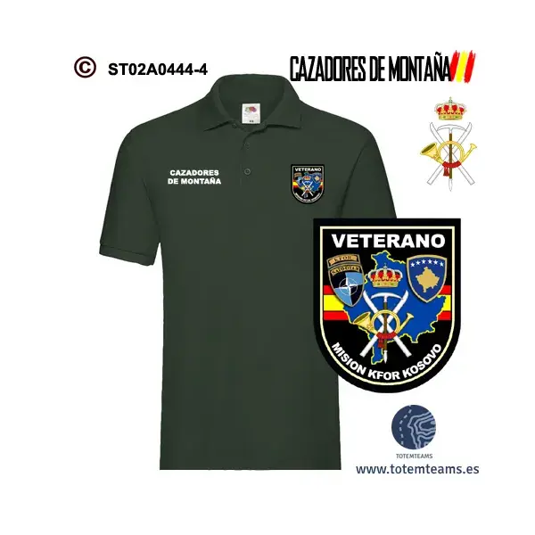 Polo Veterano de Kosovo Cazadores de Montaña - Imagen 3