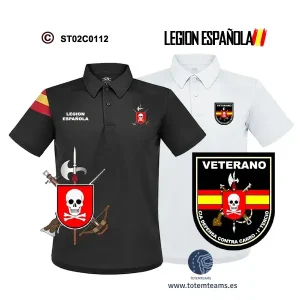 Polo-Bandera Compañía de Defensa Contra Carro 1º Tercio Legión Española