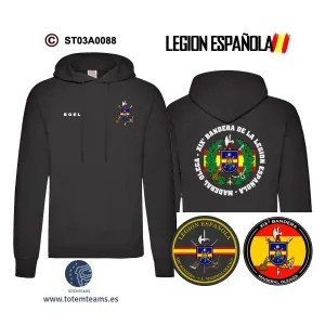 Sudadera-capuchaES XIXª Bandera – Maderal Oleaga – BOEL