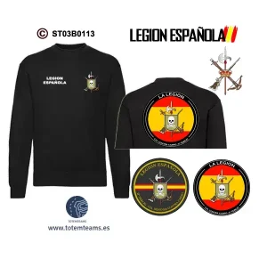 Sudadera-ClásicaES Compañía de Defensa Contra Carro 2º Tercio Legión Española